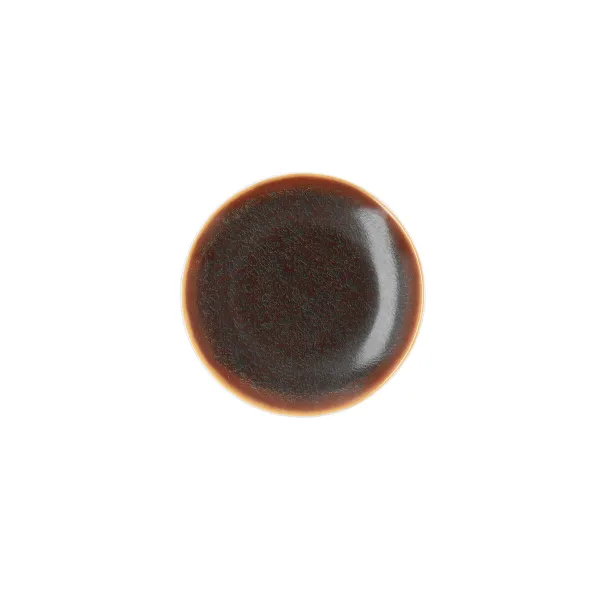 Plokščia lėkštė Ariane Decor Keramikinis Ruda (Ø 15 cm) (24 vnt.)