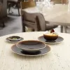 Plokščia lėkštė Ariane Decor Keramikinis Ruda (Ø 15 cm) (24 vnt.)