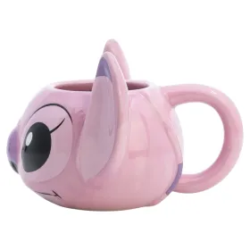 Disney Stitch - 3D ceramic mug in a gift box from the Angel collection 375 ml