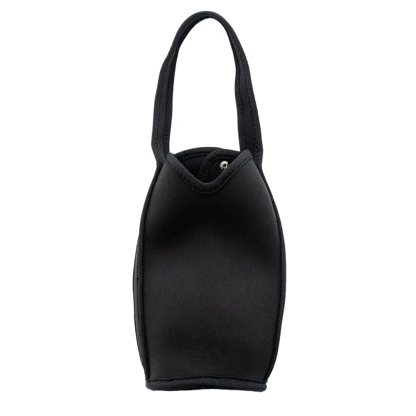 Bottle Cooler Koala Nature Black 21 x 9 cm Polyester (6 Units)