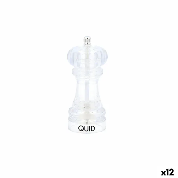 Prieskonių malūnėlis Quid Hábitat Skaidrus 14 cm (12 vnt.)