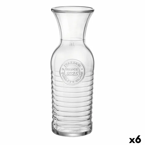 Butelis Bormioli Rocco Officina Skaidrus stiklas 1 L (6 vnt.)