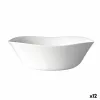 Salotų Dubuo Bormioli Rocco Parma Balta stiklas (24 cm) (12 vnt.)