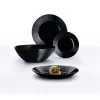 Dubuo Luminarc Harena Negro Juoda stiklas 16 cm (24 vnt.)