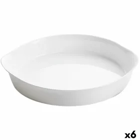 Kūkas Veidne Luminarc Smart Cuisine Balts Stikls Apaļš Ø 28 cm 6 gb.