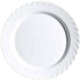 Serviravimo Lėkštė Luminarc Trianon Balta stiklas (32,5 cm) (4 vnt.)