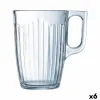 Чашка Luminarc Nuevo Brokastis Caurspīdīgs Stikls (320 ml) (6 gb.)