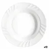 Serviravimo Lėkštė Bormioli Rocco Ebro Apskritas stiklas (Ø 32 cm) (12 vnt.)