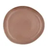 Plokščia lėkštė Bidasoa Gio Proginis Keramikinis Ruda 26,5 cm (4 vnt.)