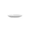 Flat plate Ariane Artisan Ceramic White Ø 21 cm (12 Units)