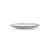 Flat Plate Ariane Vital Filo White Ceramic (6 Units)