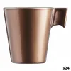 Muki Luminarc Flashy Vaaleanruskea 80 ml Lasi (24 osaa)