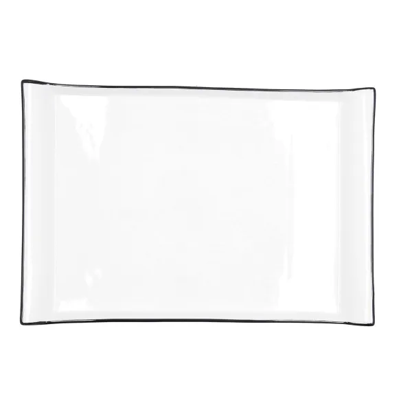 Užkandžių dėklas Quid Gastro Balta Keramikinis 36 x 25 cm (6 vnt.)