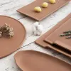 Užkandžių dėklas Quid Mineral Gres Degtas molis Keramikinis 13 x 30,5 cm (8 vnt.)