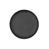 Plakans trauks Bidasoa Fosil Melns Keramika 21,3 x 21,2 x 2,2 cm (8 gb.)