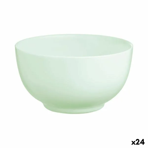 Kulho Luminarc Diwali Paradise Vihreä Lasi 14,5 cm (24 osaa)