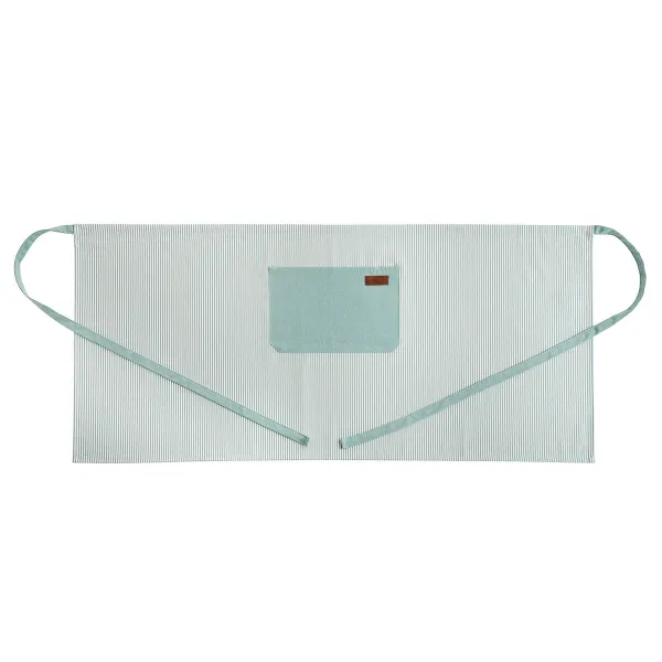 Taskullinen esiliina Vinthera Okapi Kaksivärinen Teksiili 50 x 110 cm Kierrätetty materiaali