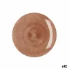 Plokščia lėkštė Quid Sunset Koralas Plastmasinis 19 cm (12 vnt.)