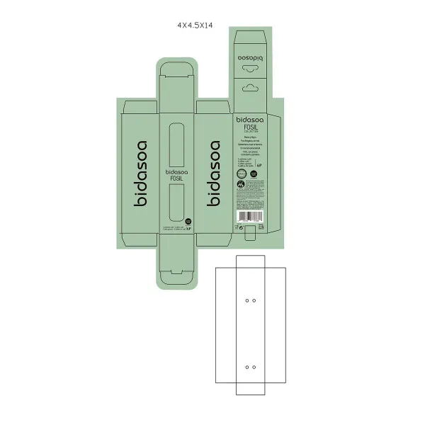 Kahvilusikat Bidasoa Fosil Metalli Teräs 14 x 3 x 2 cm Kahvi (6 osaa)