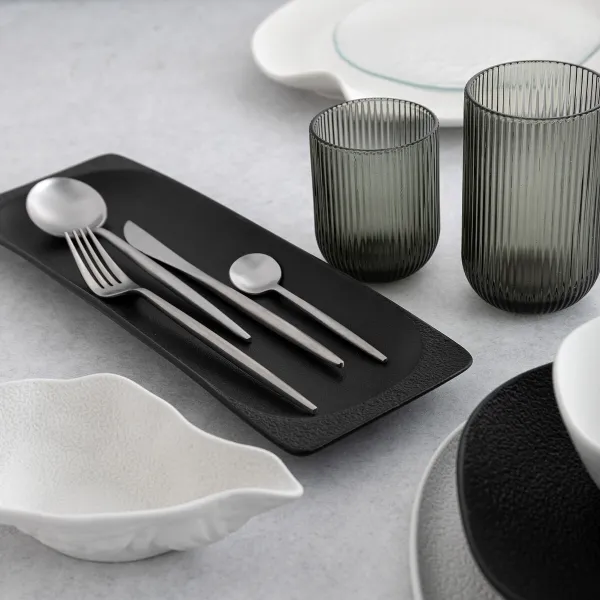 coffee spoons Bidasoa Fosil Metal Steel 14 x 3 x 2 cm Coffee (6 Units)