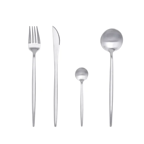 coffee spoons Bidasoa Fosil Metal Steel 14 x 3 x 2 cm Coffee (6 Units)