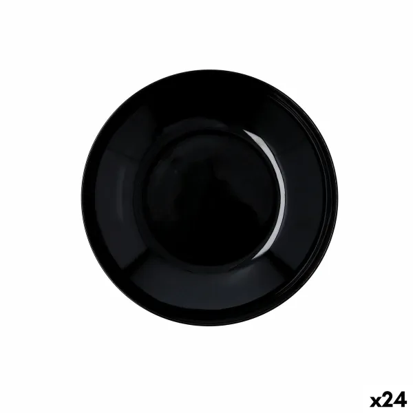 Глубокое блюдо Quid Select Basic Чёрный меламин 23 cm (24 штук)