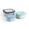Pusdienu kastīšu komplekts Bidasoa Mia Daudzkrāsains Plastmasa Nesatur BPA 450 ml 850 ml 1,4 L 3 gb.
