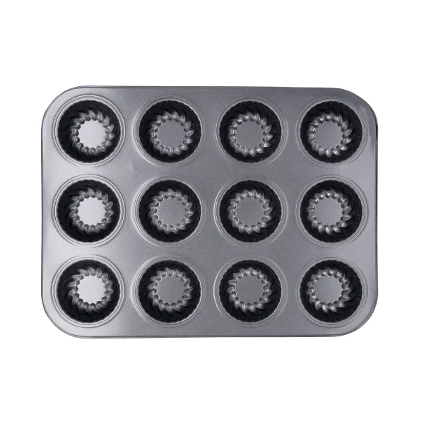 Kakkuvuoka Quid Sweet Grey Harmaa (12 osaa)