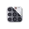 Kepimo forma Quid Sweet Grey Pilka Metalinis (12 vnt.)
