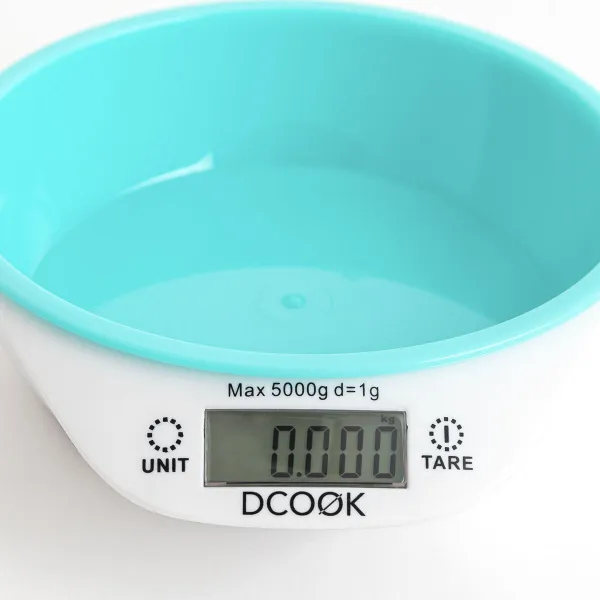 virtuvines svarstykles Dcook Gallery Balta Žalia 5 kg 1 L (24 vnt.)