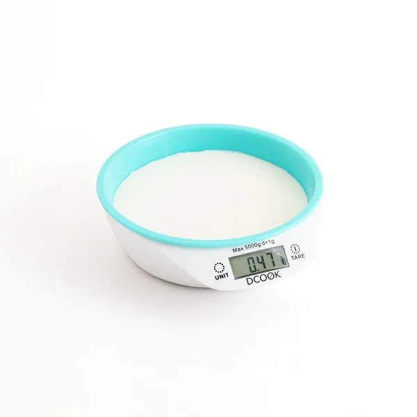 Keittiövaaka Dcook Gallery Valkoinen Vihreä 5 kg 1 L (24 osaa)