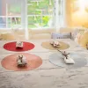 Table Mat Quid Habitat Red Plastic Ø 38 cm (12 Units)