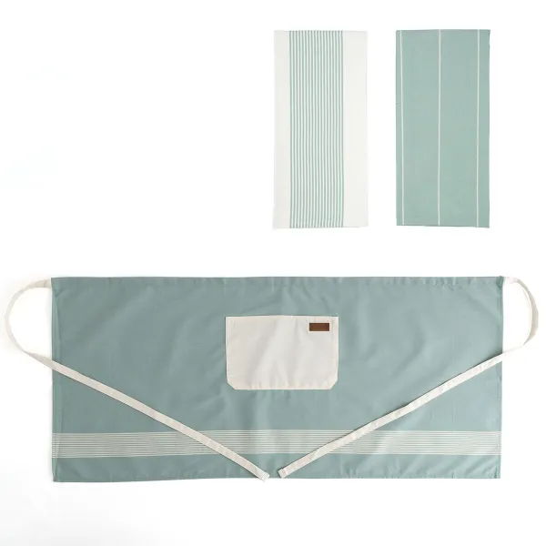 Kitchen Set Vinthera Okapi Due Bicoloured 40 x 60 cm 50 x 110 cm 3 Pieces
