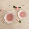 Tableware Quid Velvet Pink Ceramic 18 Pieces