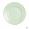 Gili lėkštė Luminarc Plumi Paradise Ver Žalia stiklas Ø 22 cm (24 vnt.)