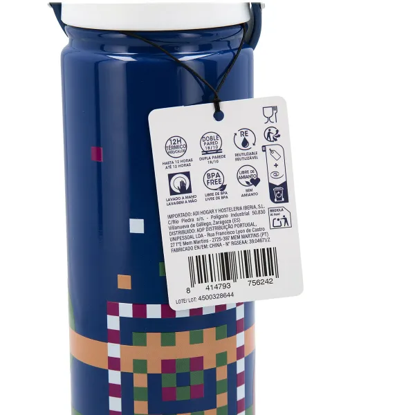 Thermal Bottle Quid Dream Multicolour 750 ml (12 Units)