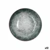 Deep Plate Bidasoa Stela White Ceramic Ø 20 cm (12 Units)