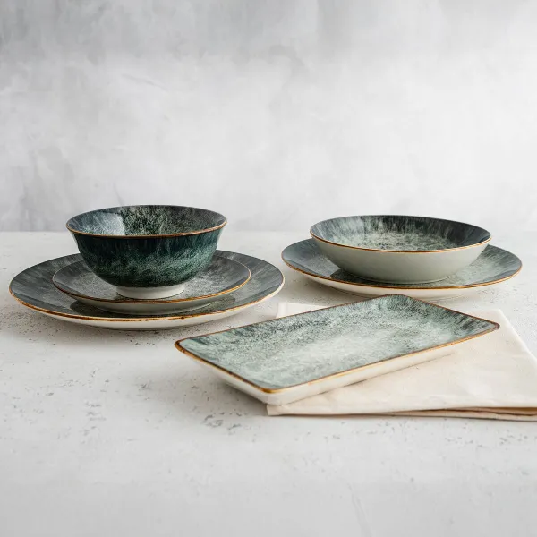 Deep Plate Bidasoa Stela White Ceramic Ø 20 cm (12 Units)