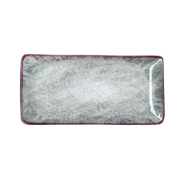 Uzkodu paplāte Bidasoa Stela Balts 25 x 12 cm (6 gb.)