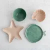 Snack Bowl Bidasoa Aura Stela Beige Ceramic 12,5 x 11,5 x 5 cm (6 Units)