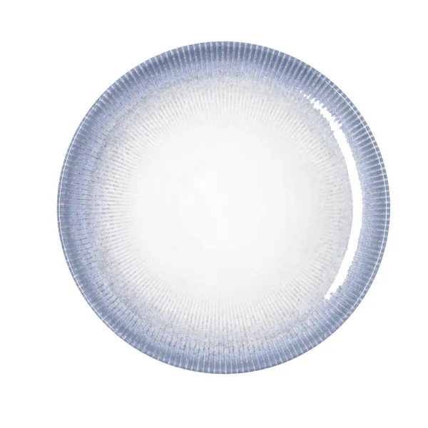 Plokščia lėkštė Bidasoa Lea Hydrozero Balta Keramikinis Ø 27 cm (6 vnt.)
