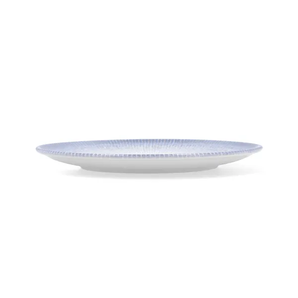Flat Plate Bidasoa Lea Hydrozero White Ceramic Ø 27 cm (6 Units)