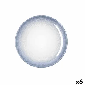 Блюдо для десертов Bidasoa Lea Hydrozero Белый Керамика Ø 21 cm (6 штук)
