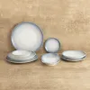 Plate Bidasoa Lea Hydrozero White Ceramic Ø 15 cm Bread (6 Units)
