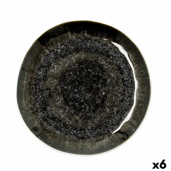 Plakans trauks Bidasoa Elite Brūns Keramika Ø 26,5 cm (6 gb.)