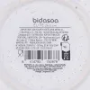 Flat Plate Bidasoa Elite Brown Ceramic Ø 26,5 cm (6 Units)