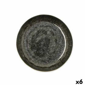 Dziļais šķīvis Bidasoa Elite Brūns Keramika 21,5 x 4,6 cm (6 gb.)