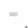 Snack Bowl Bidasoa Elite White Ceramic 11,5 x 11,3 x 4,7 cm (8 Units)