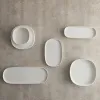 Snack Bowl Bidasoa Elite White Ceramic 11,5 x 11,3 x 4,7 cm (8 Units)