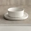Snack Bowl Bidasoa Elite White Ceramic 11,5 x 11,3 x 4,7 cm (8 Units)